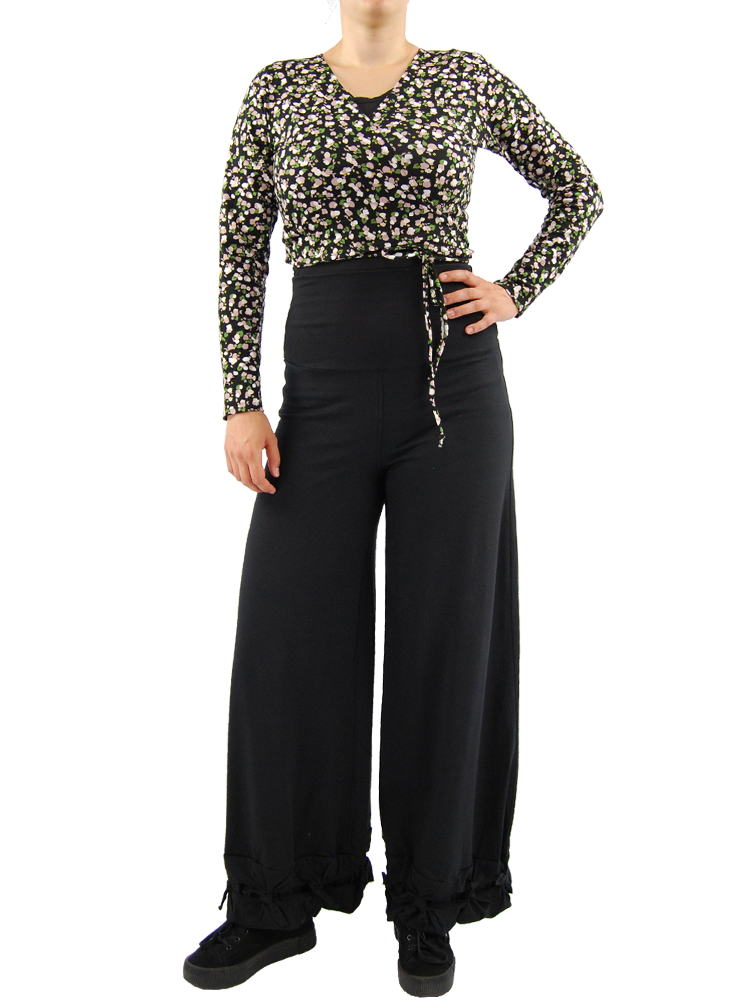 Broek knoopjes katoen
