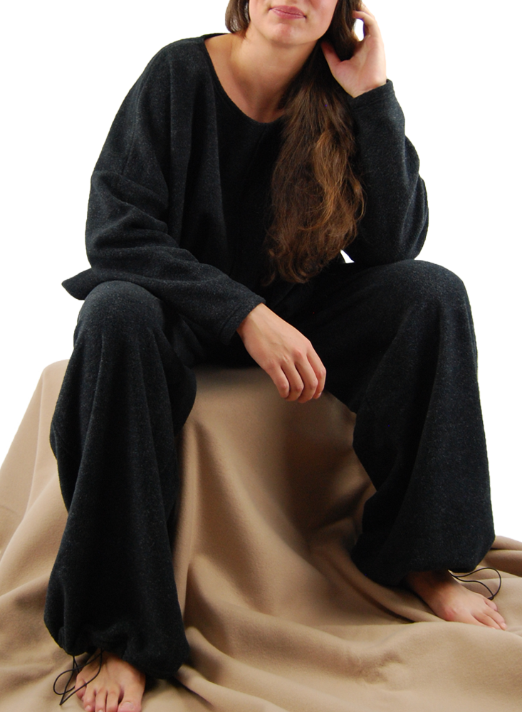 Broek fleece mêlee