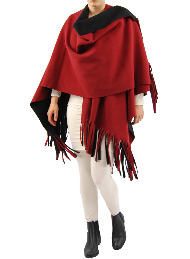 Poncho reversible