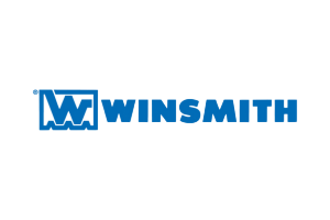 Logo for Winsmith, a blue 