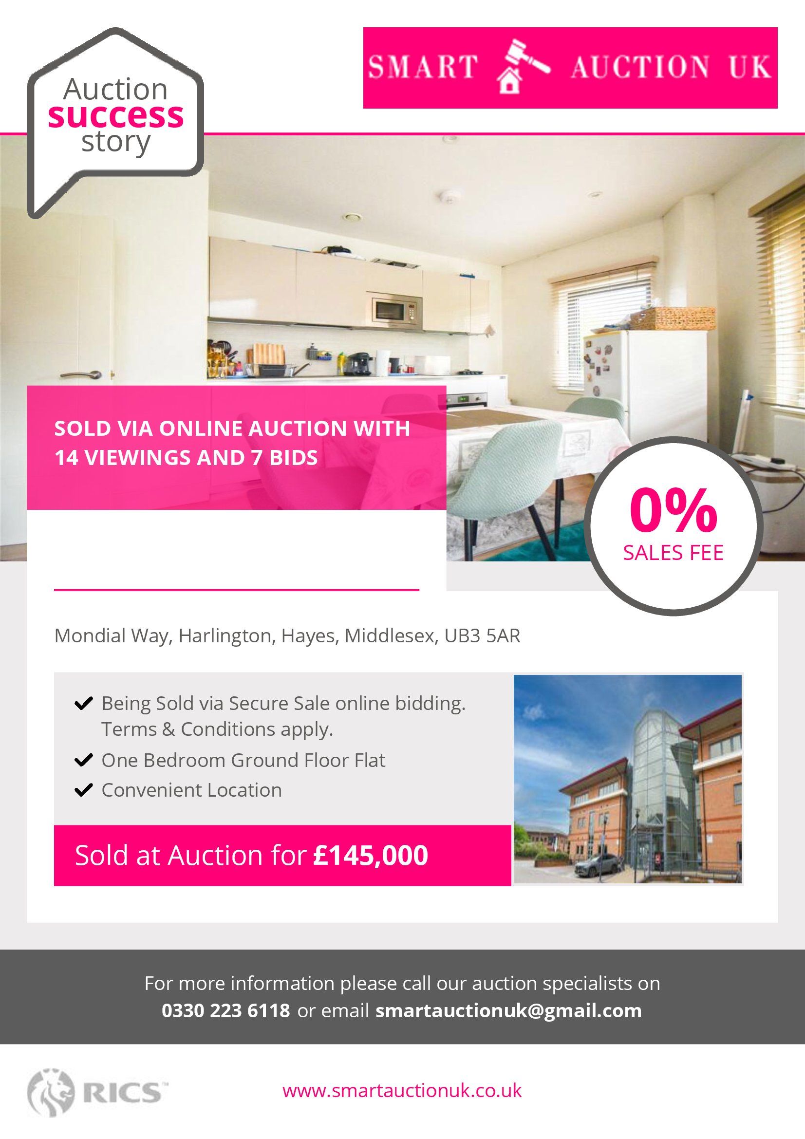 Smart Auction UK Sold for £125,000