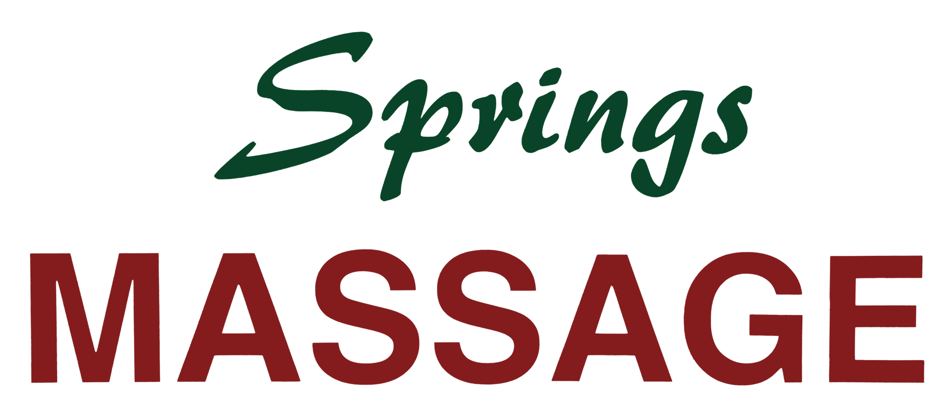 Springs Massage, Powder Springs, GA colored logo