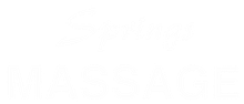 Springs Massage, Powder Springs, GA white logo