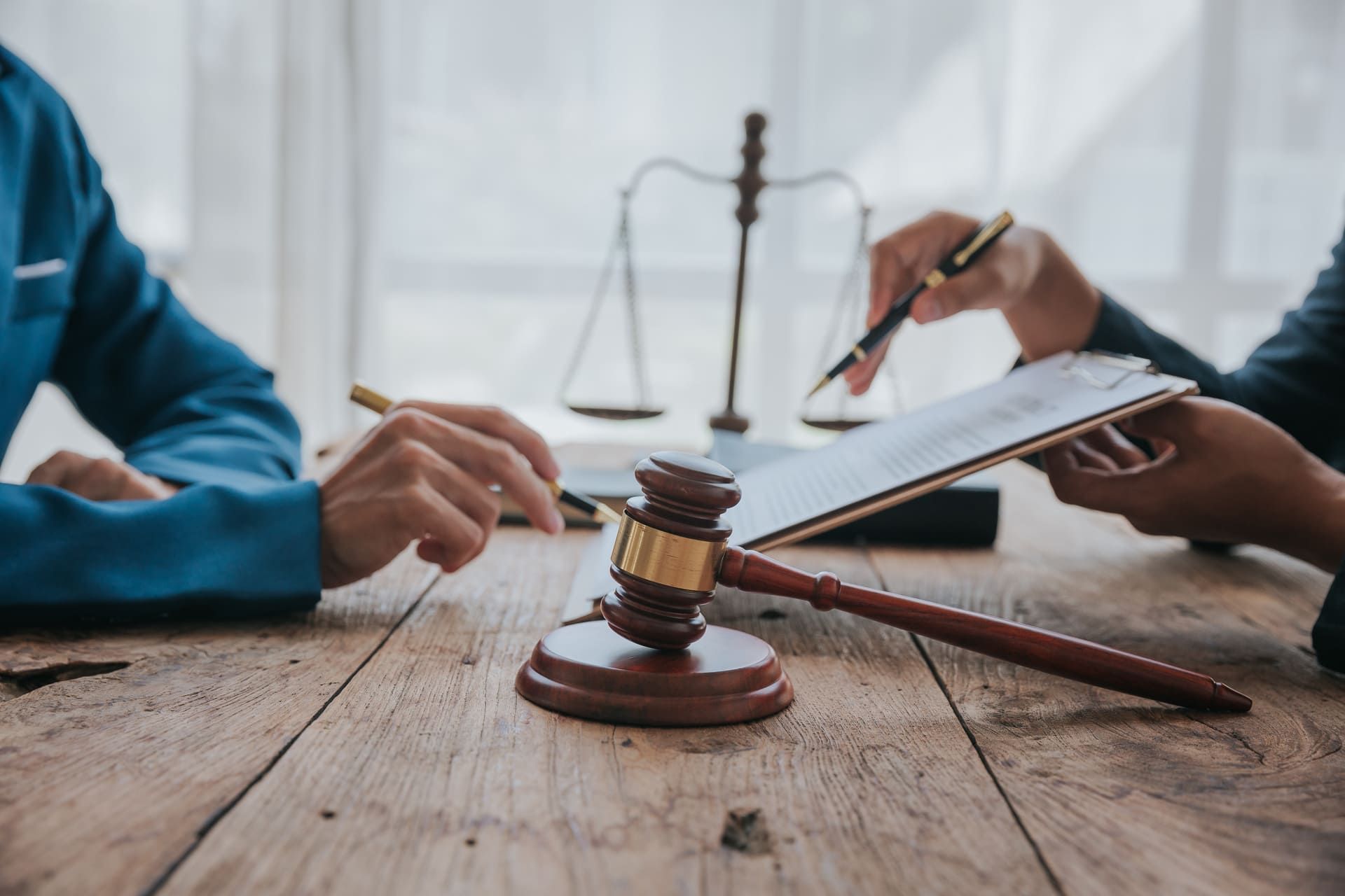 Legal paperwork