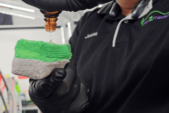 Ceramic Coating Install on Car Cincinnati