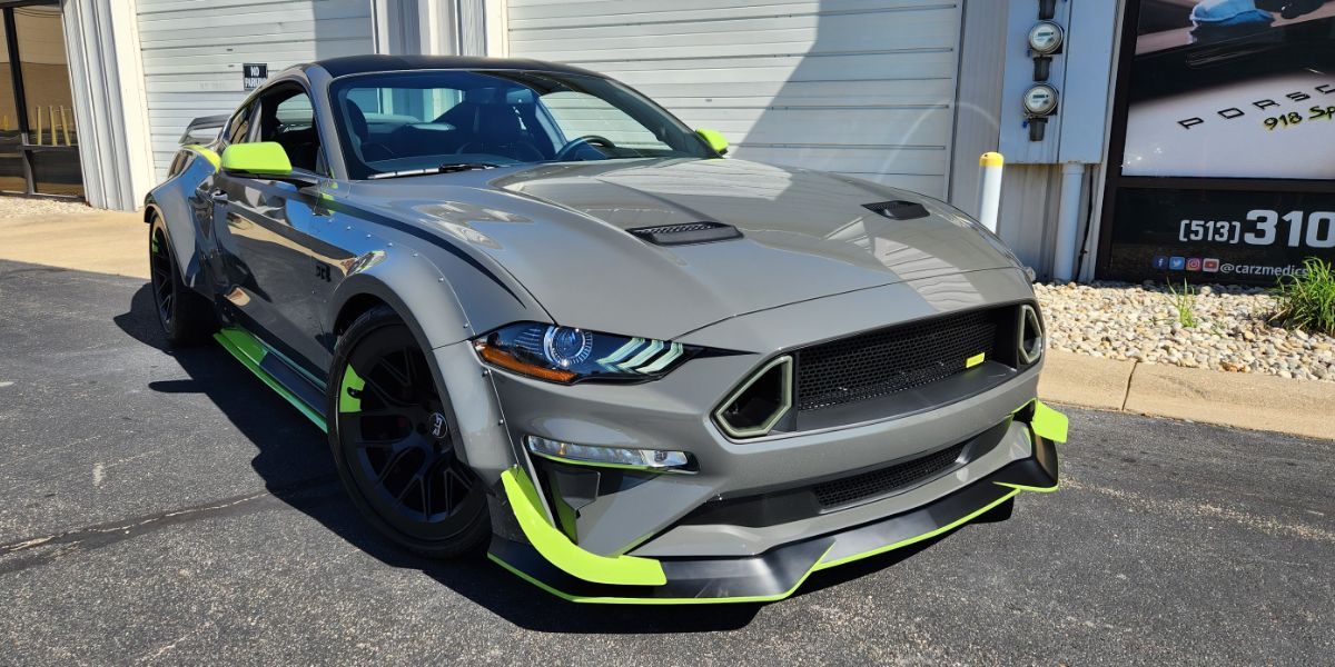 Ceramic Coated Mustang