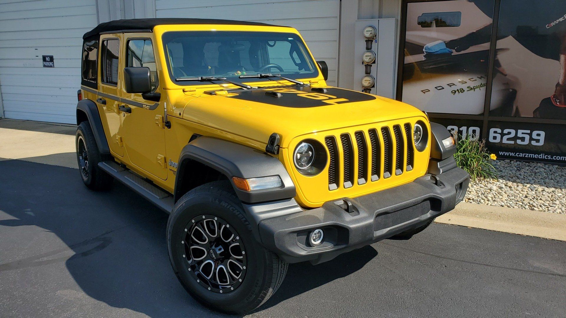 Ceramic Coated Jeep