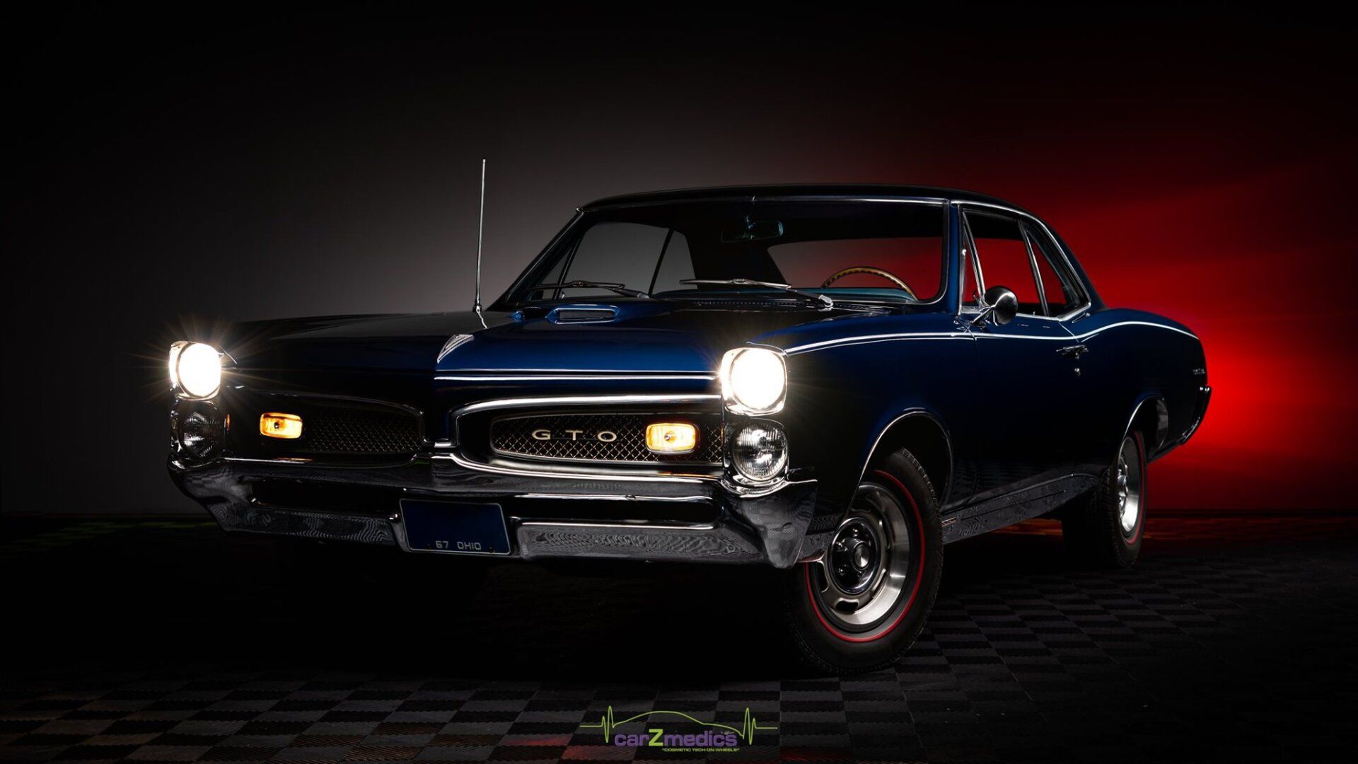 1967 Pontiac GTO corrected and ceramic protected