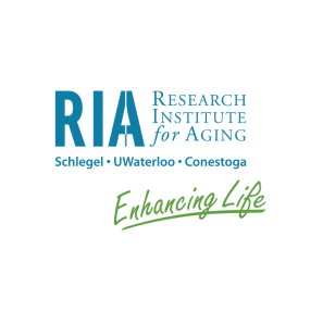 A logo for the research institute for aging