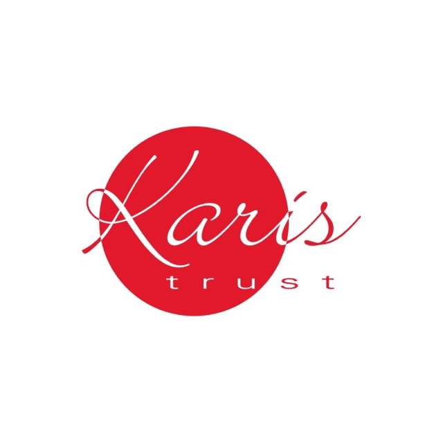 A red circle with the word trust on it