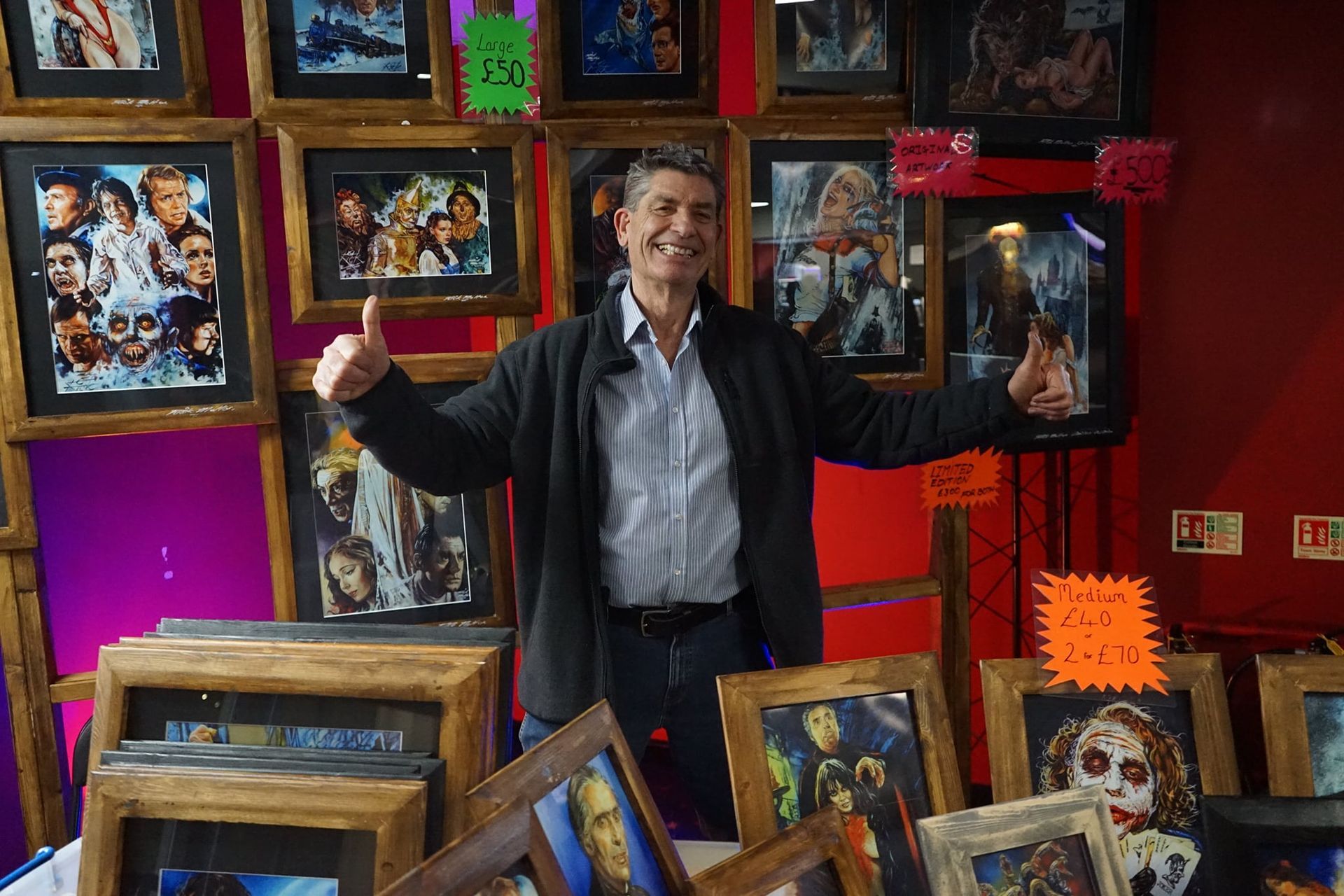 Rick Melton and his artwork