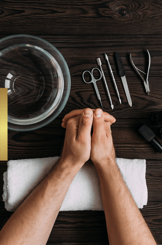 Sport Manicure at A.F. Bennett Salon & Wellness Spa Sport Manicure at A.F. Bennett Salon & Wellness Spa