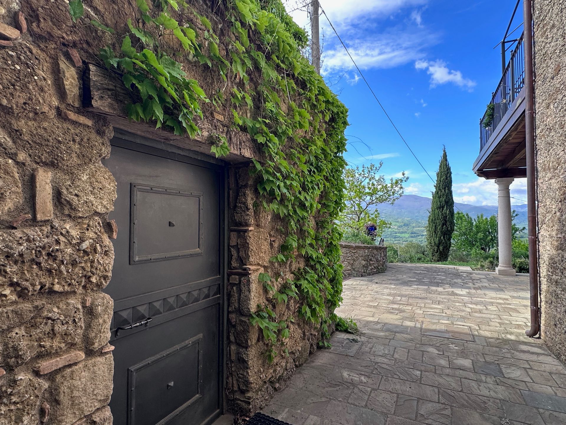 The exterior of Tenuta Capriccio