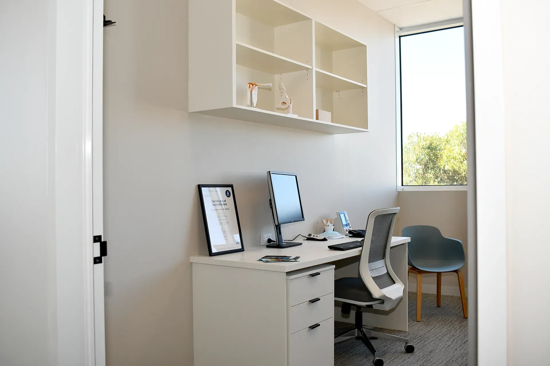 Custom medical room cabinets by Creative Cabinetry, Ballarat