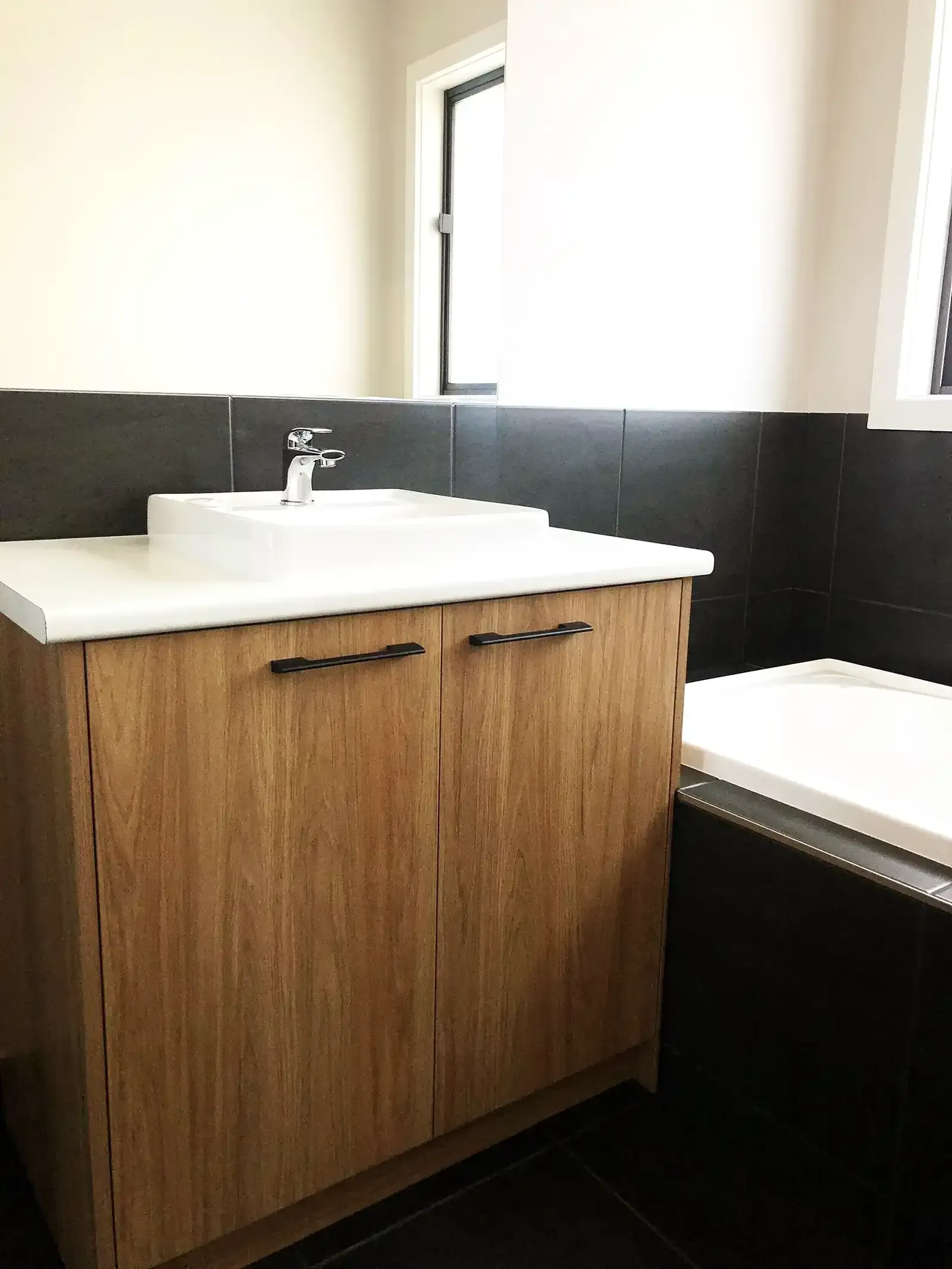 New bathroom cabinets by Creative Cabinetry Ballarat.