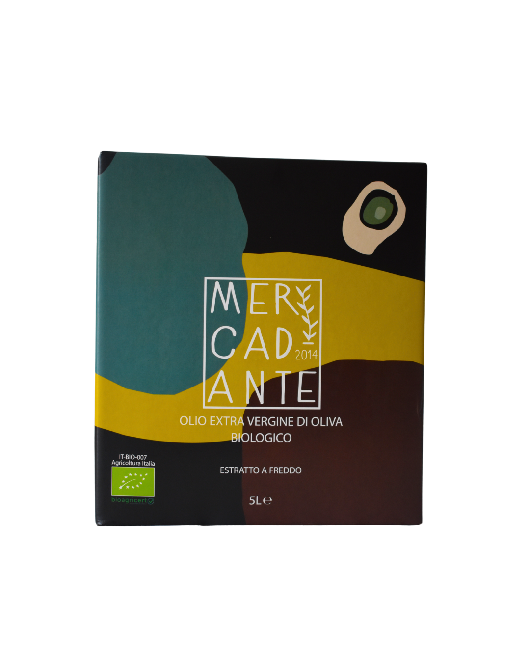 Bag-in-Box Olio EVO Mercadante 5 LT