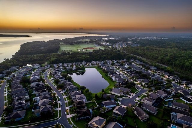 Suburb Aerial Photo