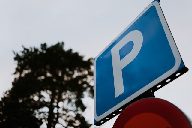 Parking sign