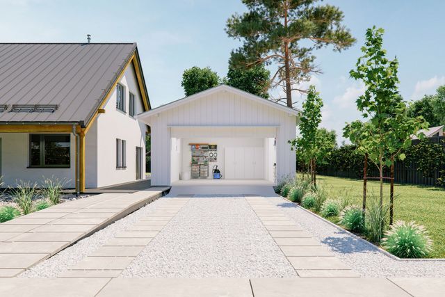 A White House With A Garage | Tampa, FL | Mr. Patio