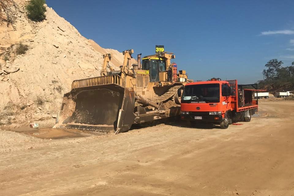 Bulldozer At The Construction Site - Expert Fabrication in Cairns