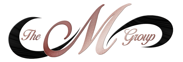 A logo for a company called the m group.