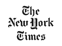 The New York Times logo: 