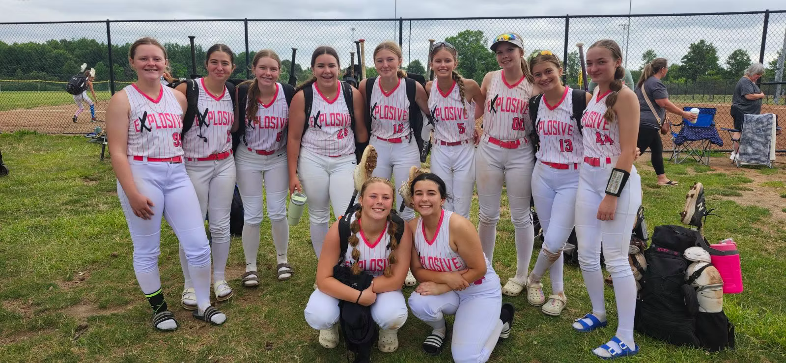 An Explosive Fastpitch softball team