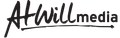 The AtWill media logo, featuring the word 