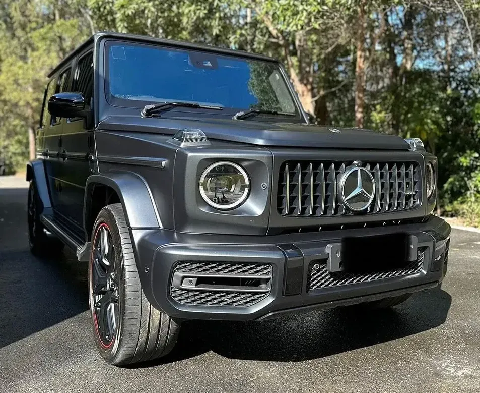 Dark gray Mercedes-Benz G-Class SUV — Remedy Mobile Car Detailing in Mermaid, QLD