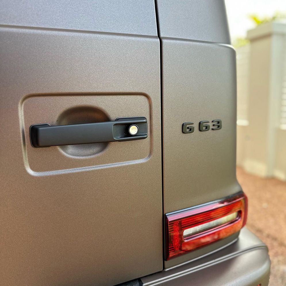 A Close Up Of The Back Of A Mercedes G63 — Remedy Mobile Car Detailing in Carrara, QLD