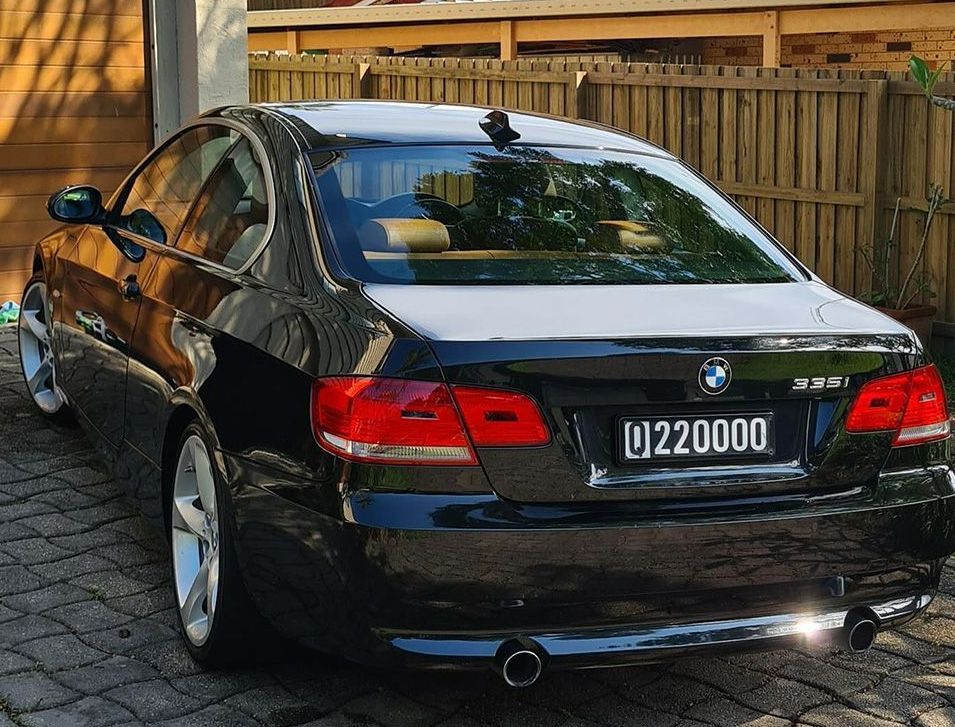 A Black Car With A License Plate That Says U220000 — Remedy Mobile Car Detailing in Kingscliff, NSW