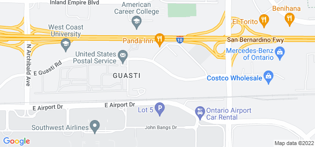 Map of business location