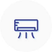 wall hung AC icon