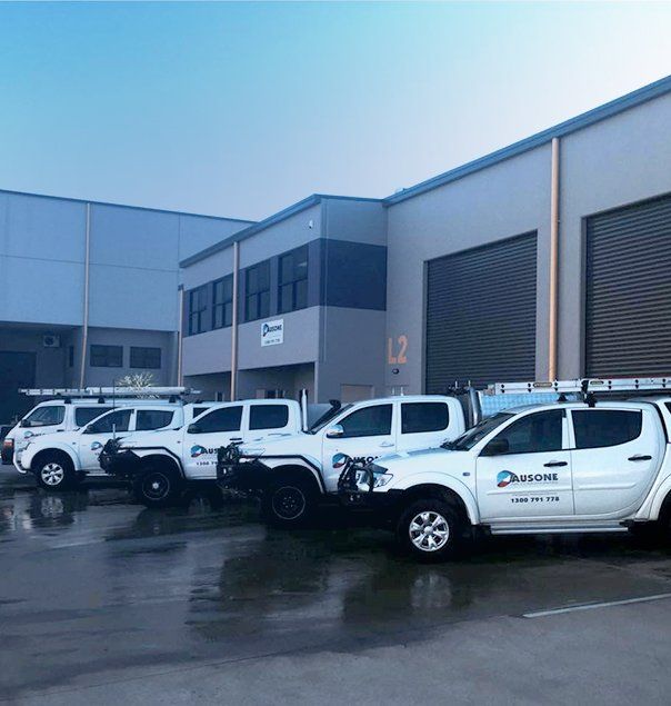 AUSONE's fleet of vehicles for service requests