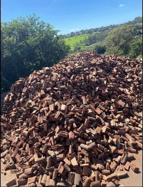 Pile Of Firewood In The Dump - Firewood in Toowoomba,