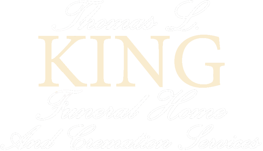 Thomas L. King Funeral Home and Cremation Service Light Logo
