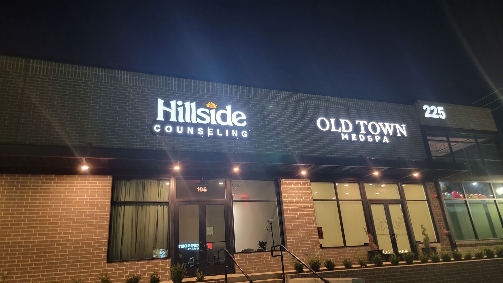 Sign Shop of Burleson completed LED sign in Fort Worth TX
