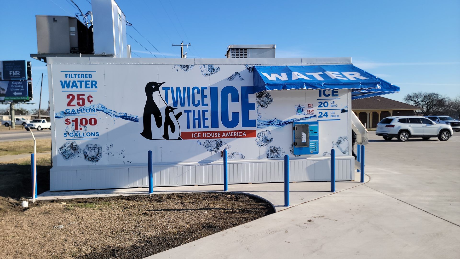 Sign Shop of Burleson storefront graphics project in Crowley TX
