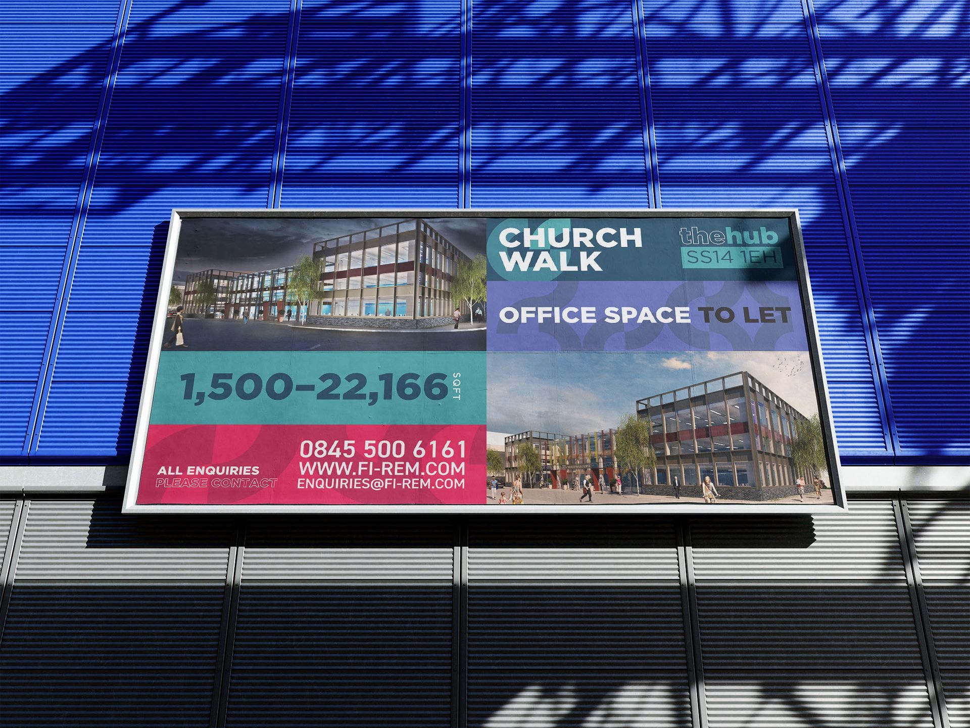 Church walk billboard