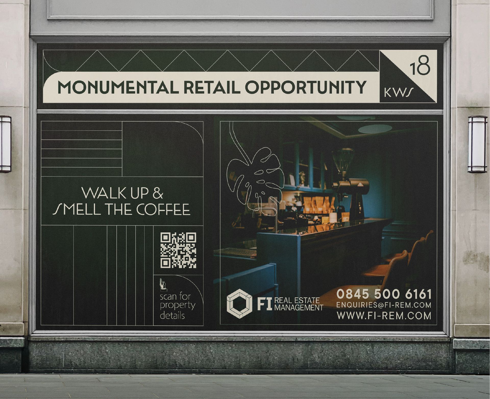 18 King William St, London | Marketing vinyl design project cover