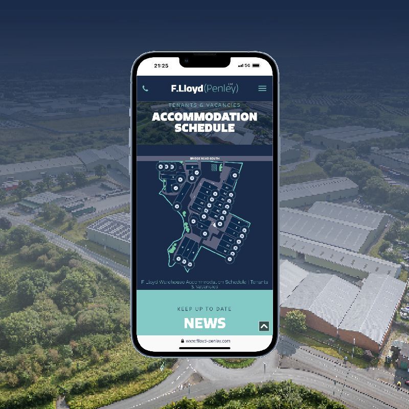 F-LLOYD penley iphone mobile interactive map website design