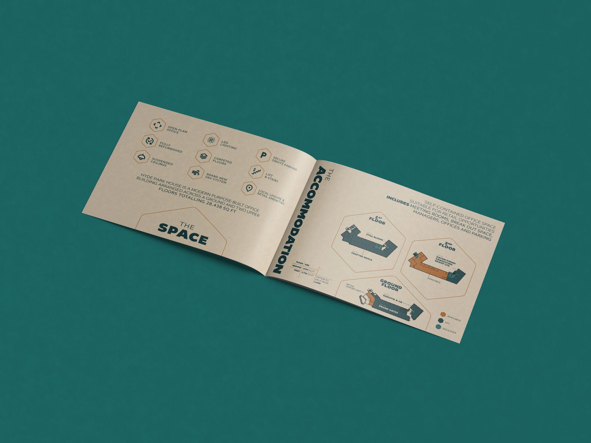 Hyde PArk House brochure pages