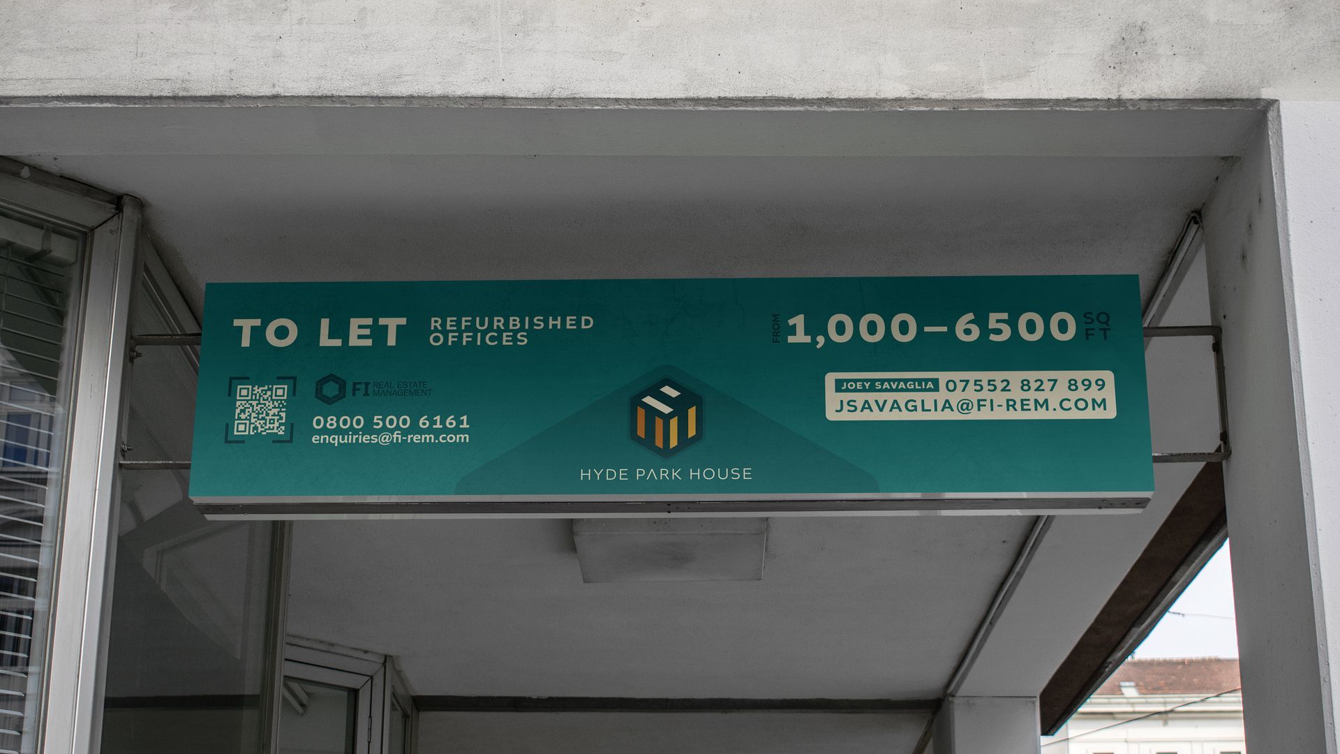 Hyde PArk House banner design