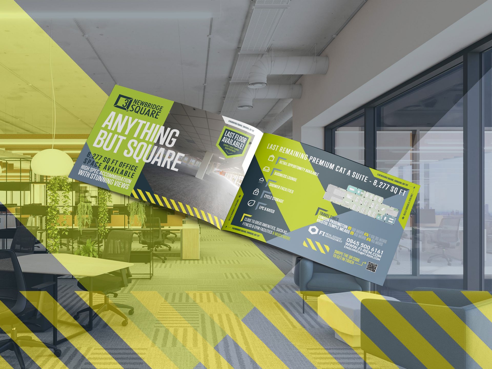 Newbridge Square brochure design