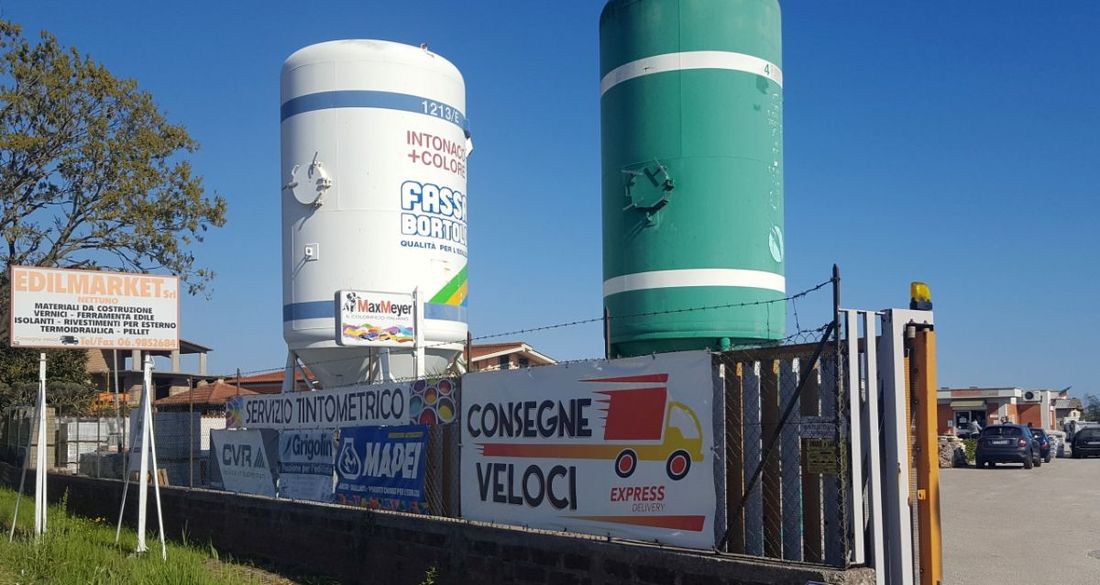Intonaci per edilizia