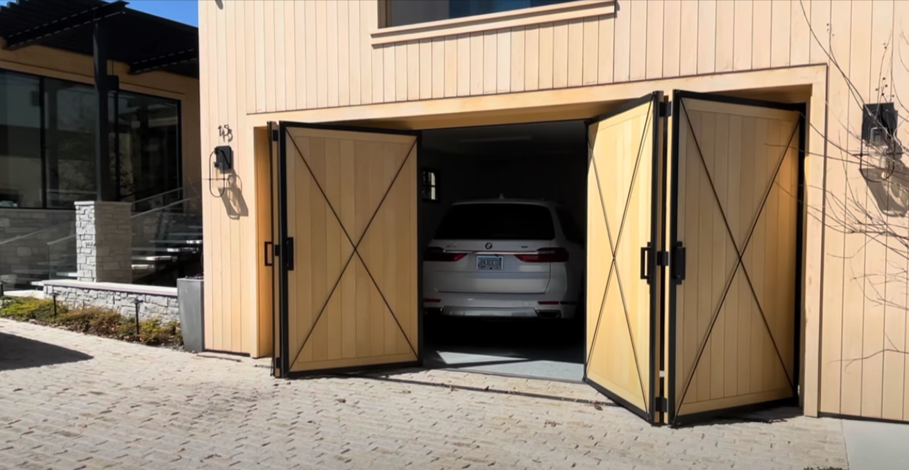 Bi-fold garage doors are tested