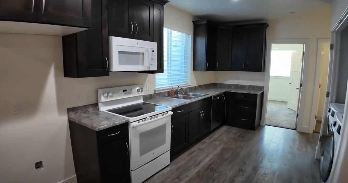 Garage to ADU kitchen