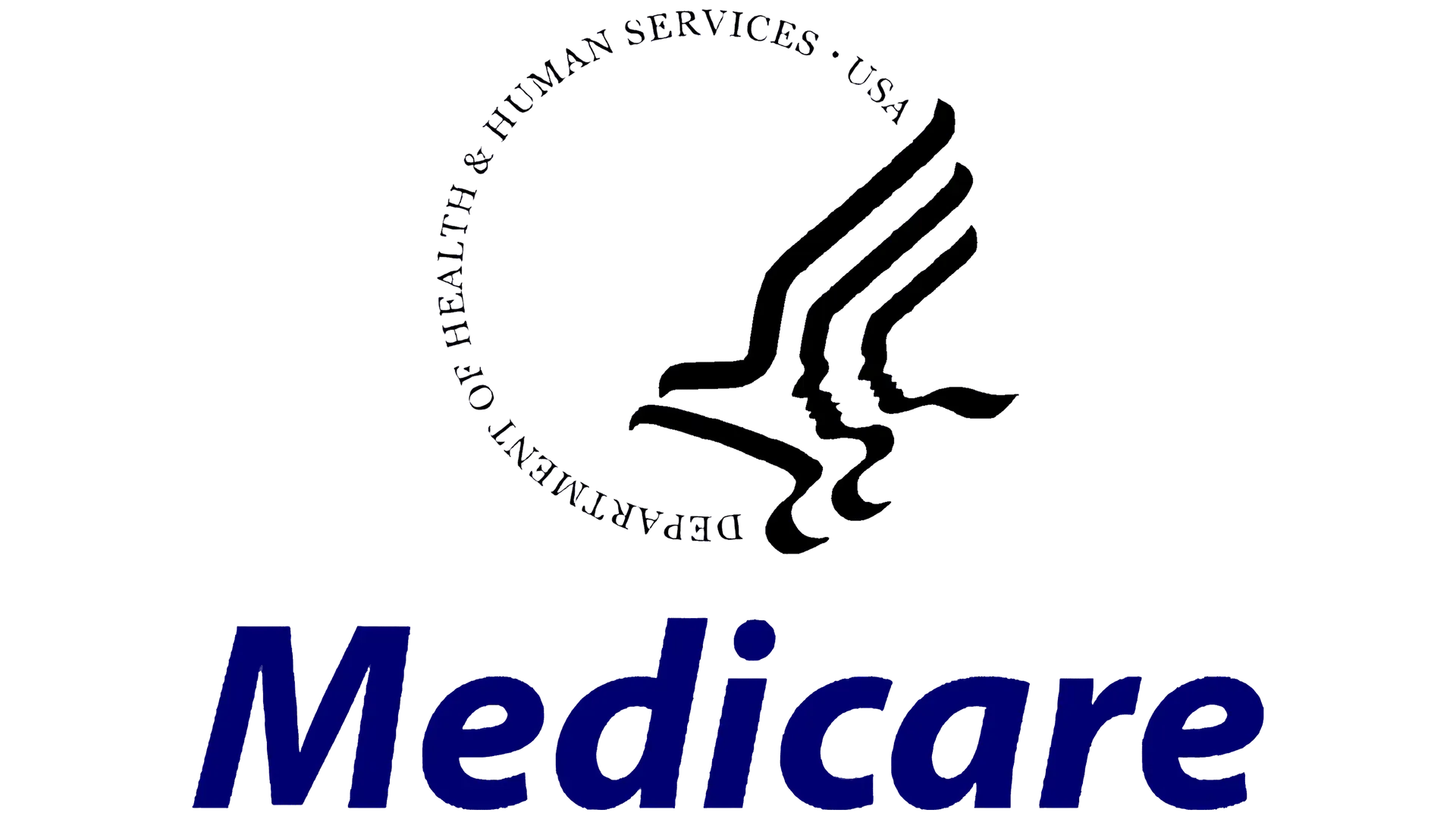 A logo for medicare with a bird on it Great Plains Mental Health Partners