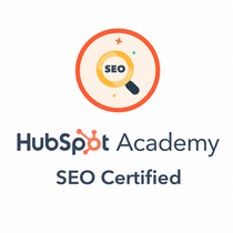 Hubspot Academy SEO Certified Badge - Bonfire Studio