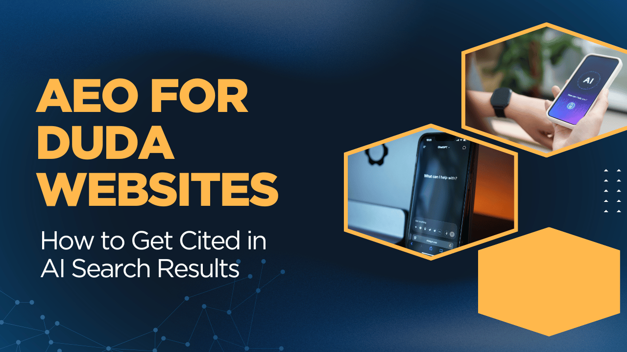 AEO for Duda Websites: How to Get Cited in AI Search Results